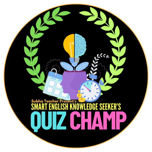 Smart English Knowledge Seekers Quiz Champ